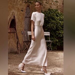 DISSH Aisle Pearl Satin Dress